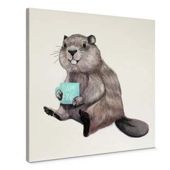 Leinwandbild Graves - Damn fine Coffee 