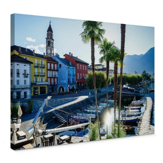 Canvas Haven van Lago Maggiore 