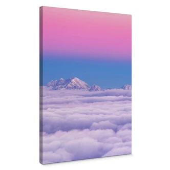 Leinwandbild Krivec - Pink in the sky 