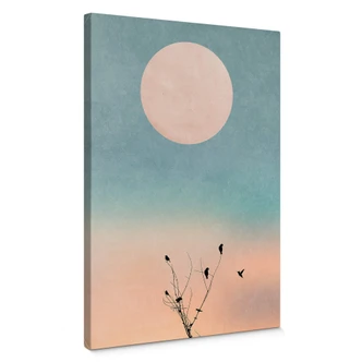 Obraz na płótnie Kubistika - Ciepły poranek 