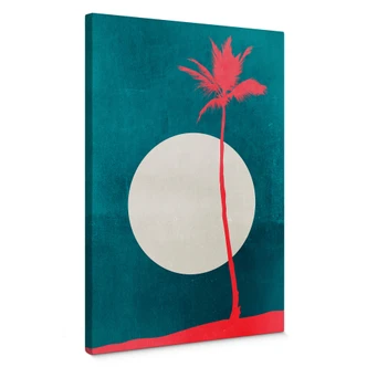 Canvasbillede - Kubistika - Caribiske drømme 