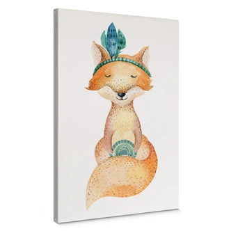 Obraz na płótnie Kvilis - Hipisowski lis 