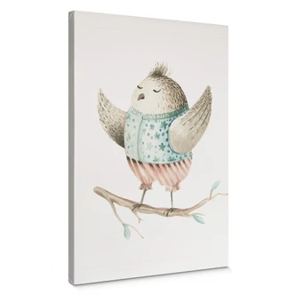 Canvas Kvilis – Vogeltje 02 