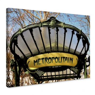 Leinwandbild Le Métro 