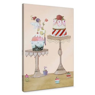 Leinwandbild  Leffler - Tortenelfe 