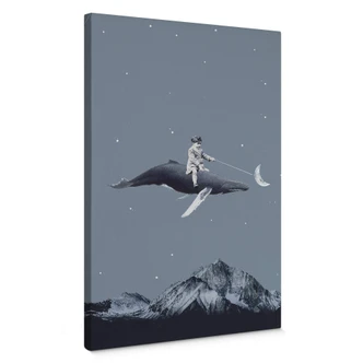 Canvas Print Léon - Aim for the Moon 