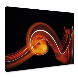 Leinwandbild Lichtwelle 