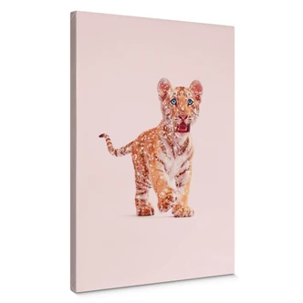 Canvas Loose - Glitter Tiger 