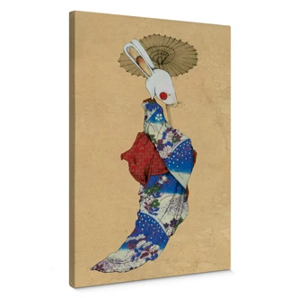 Canvas Loske - Conejo Geisha 01 