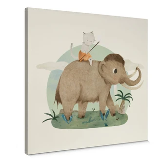 Tableau sur toile Loske - L'âge de pierre 