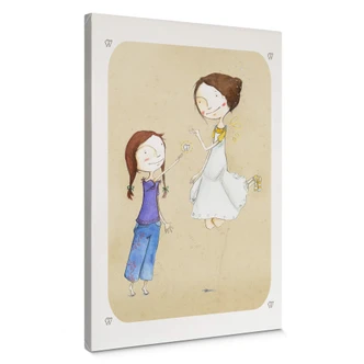 Tableau sur toile Loske - Fée des dents 