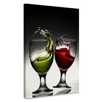 Leinwandbild Lukman - Gläsertanz 