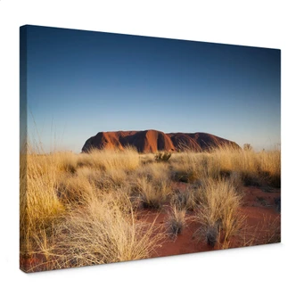 Canvas Colombo - Ayers Rock bij zonsondergang 