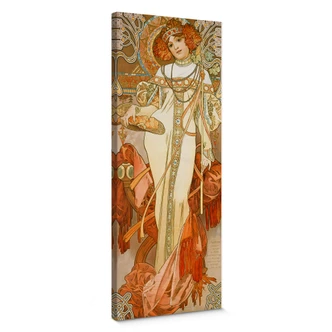 Canvas Mucha - Herfst 1900 