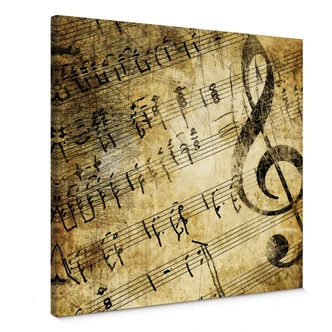 Leinwandbild Musik 