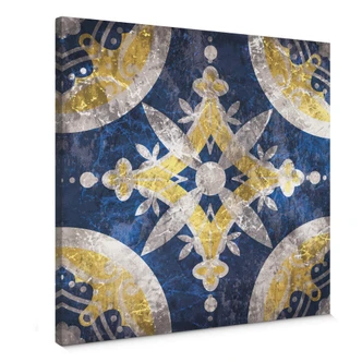 Leinwandbild Oriental Mosaic - Quadratisch 