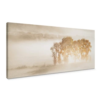 Leinwandbild Fan - Sandsturm in den Rocky Mountains 