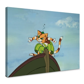 Leinwandbild Pettersson und Findus - Fischschreck Findus 