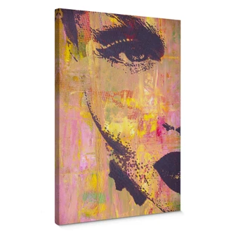 Canvas Popart Portret 