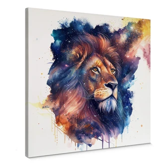 Canvas Heine - Strong Lion 