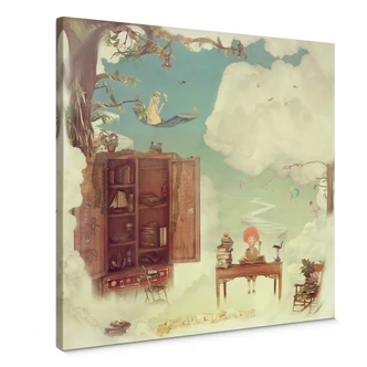Life in Heaven Canvas print 