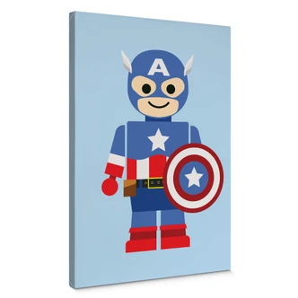 Canvas Gomes - Captain America 