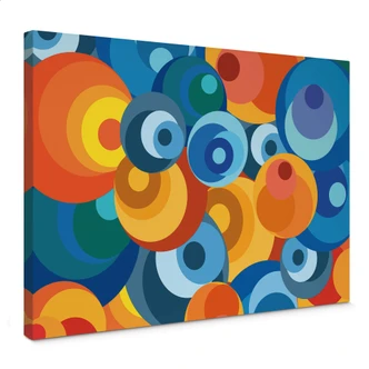 Retro cirkler 1970 - Lærredsprint 