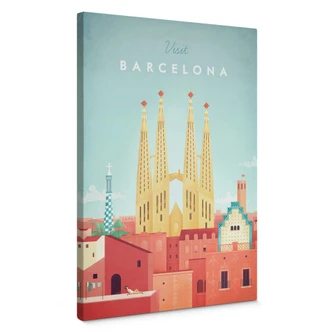 Canvas Rivers - Barcelona 