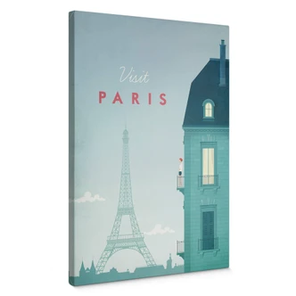 Canvas Henry Rivers - Paris 