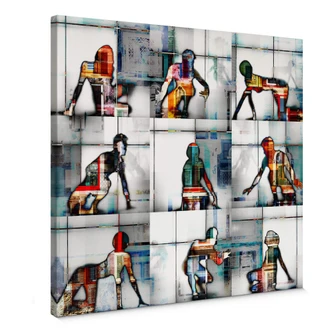 Canvas Print Shrayer - Body Language 56 Canvas Print Shrayer - Body Language 56