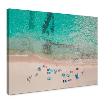 Leinwandbild Sisi & Seb - Am Strand 