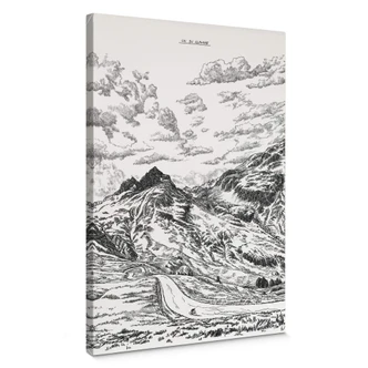 Tableau en toile Sparshott - Col du Glandon 