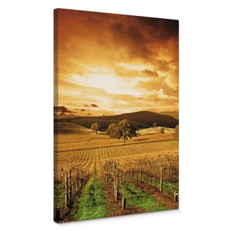 Canvas Tirol in de herfst 