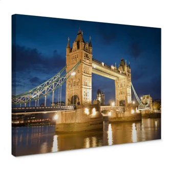Canvas Tower Bridge in London 