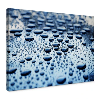 Leinwandbild Waterdrops 