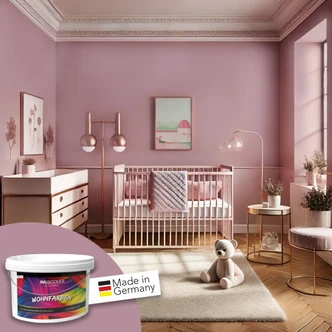 Vægmaling til interiør mat WALLCOVER Farver Lilla 