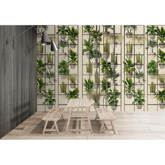 Livingwalls fotomurale Walls by Patel 3 Plant Shop 