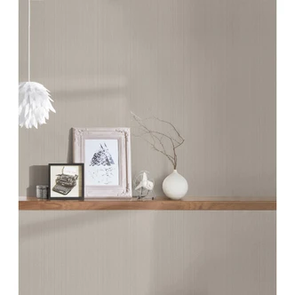 Livingwalls Unitapete Mata Hari Vliestapete einfarbig beige, braun 