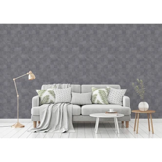 Livingwalls Titanium 3 papier peint intissé géométrique 