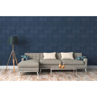 Livingwalls Titanium 3 - Stenen look Vliesbehang  