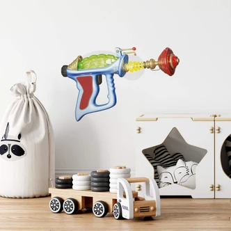 Muursticker Michel Agullo - Plasma Pistool 