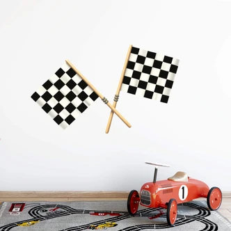 Wallsticker - Michel Agullo - Ternede flag 