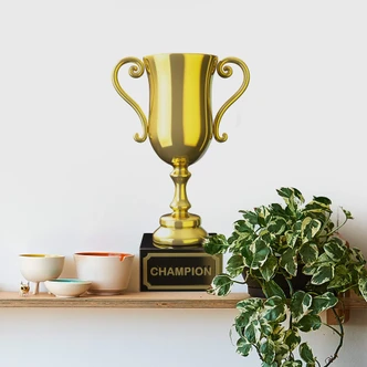 Muursticker Michel Agullo - Bokaal 