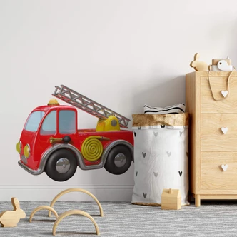 Wallsticker - Michel Agullo - Brandbil 