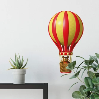 Wallsticker - Michel Agullo - Bamse på verdensrejse 