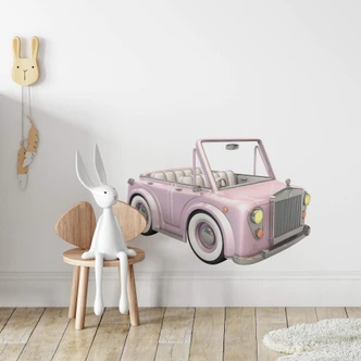 Wandtattoo Agullo - Oldtimer Cabrio 