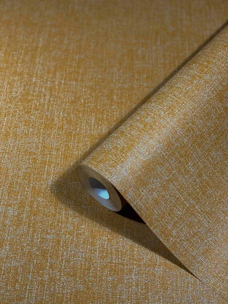 Tapete SCHÖNER-WOHNEN Vliestapete, Unitapete gelb 