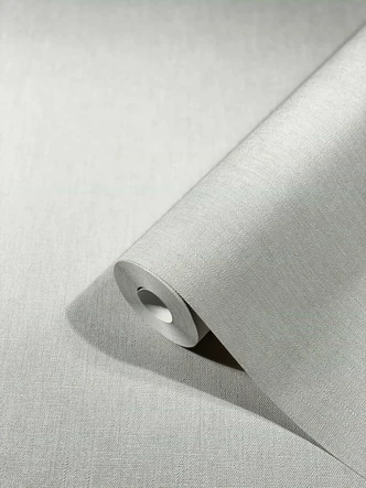 Tapete SCHÖNER-WOHNEN Vliestapete, Unitapete weiß 