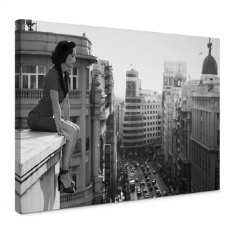 Leinwandbild - Marcos - On the rooftop 