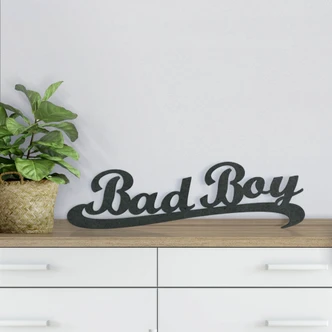 MDF-Letters Bad Boy 
